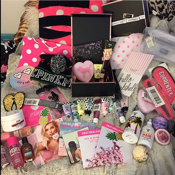 PINK Victoria's Secret Accessories - Vs pink surprise box Soooo cute